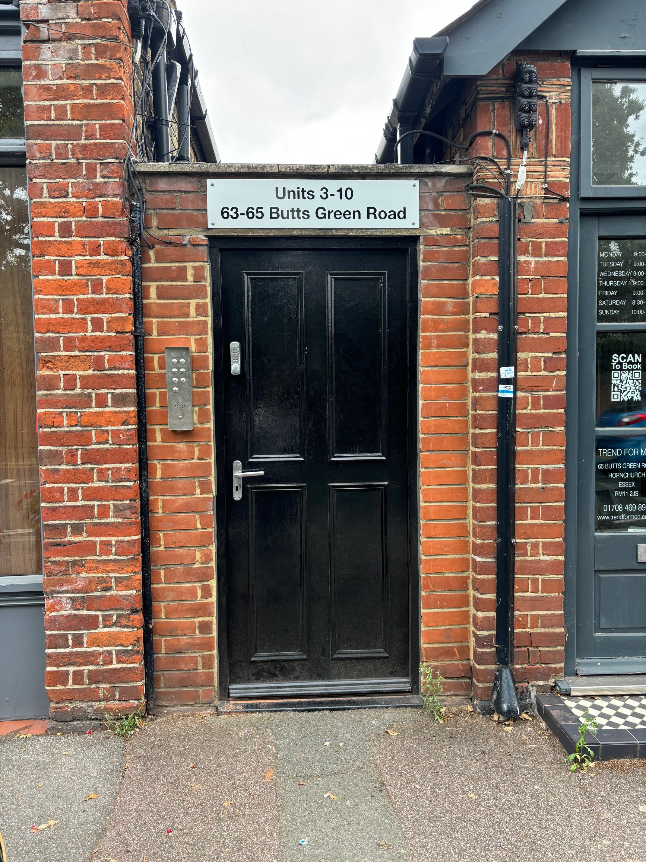 Entrance door for QControl Tuition